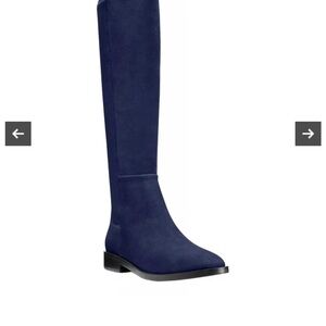 Stuart Weitzman Blue Knee-High Boots